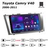 Автомобильная магнитола Android Car-Play для Toyota Camry V40 2006-2011 Мультимедийный плеер Головное устройство Стерео Навигация GPS BT WIFI, 2+64 ГБ