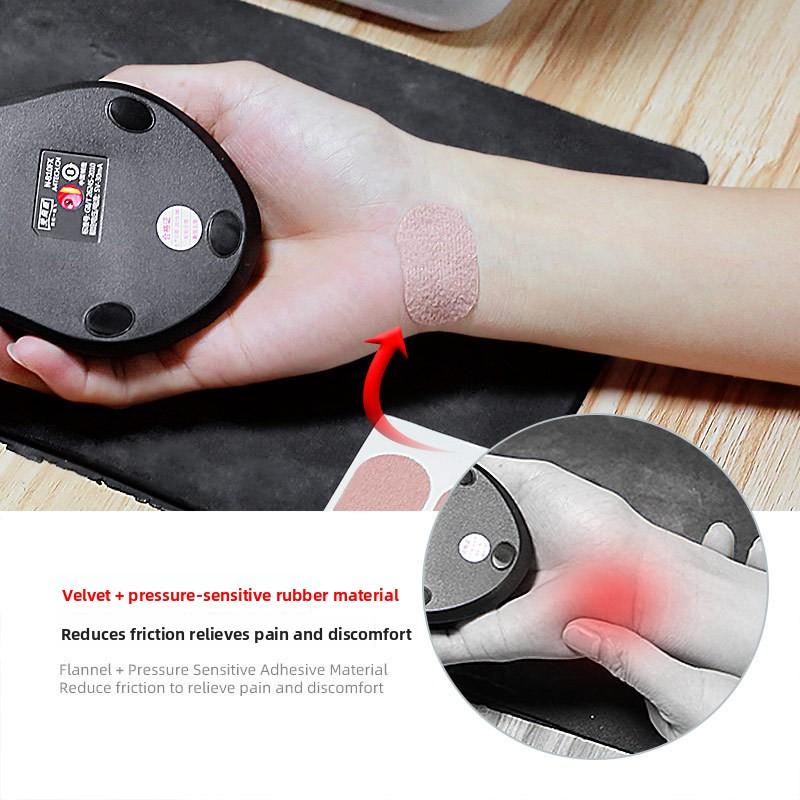 Впитывающие пот, Дышащие, Износостойкие наклейки для ног, Высокие каблуки, Маленькие овальные наклейки от мозолей, Многофункциональные фланелевые наклейки по желанию