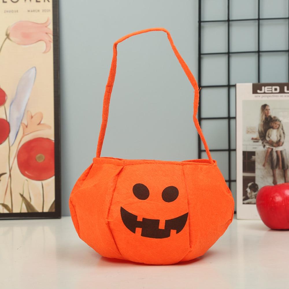 Gifts Pouch Halloween Candy Bag Cloth Pumpkin Candy Bag Kawaii Pumpkin Bag Kids