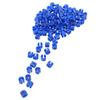 100Pcs Garment Marker Clips Plastic Hanger Tags Removable Clothing Label Fasteners Store Retail Organization Signs Orange