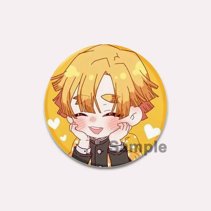 32/44/58 мм мультяшные броши ручной работы «Убийца демонов» Камадо Тандзиро/Хашибира Иносукэ, булавка Кочоу Синобу/Камадо Незуко Цуюри Канао, значок