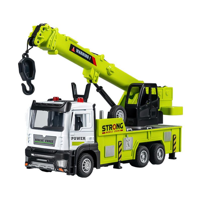 Эвакуационный крюк Кран Прицеп Модель транспортного средства с инерционным управлением для коллекционеров и детей