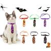 Галстук-воротник для собаки на Хэллоуин, тыква, призрак, регулируемый галстук-воротник для кошки, щенка, праздничные аксессуары для нарядного костюма