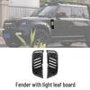 Комплект светодиодных накладок на боковые вентиляционные отверстия для Land Rover Defender 2020-2025