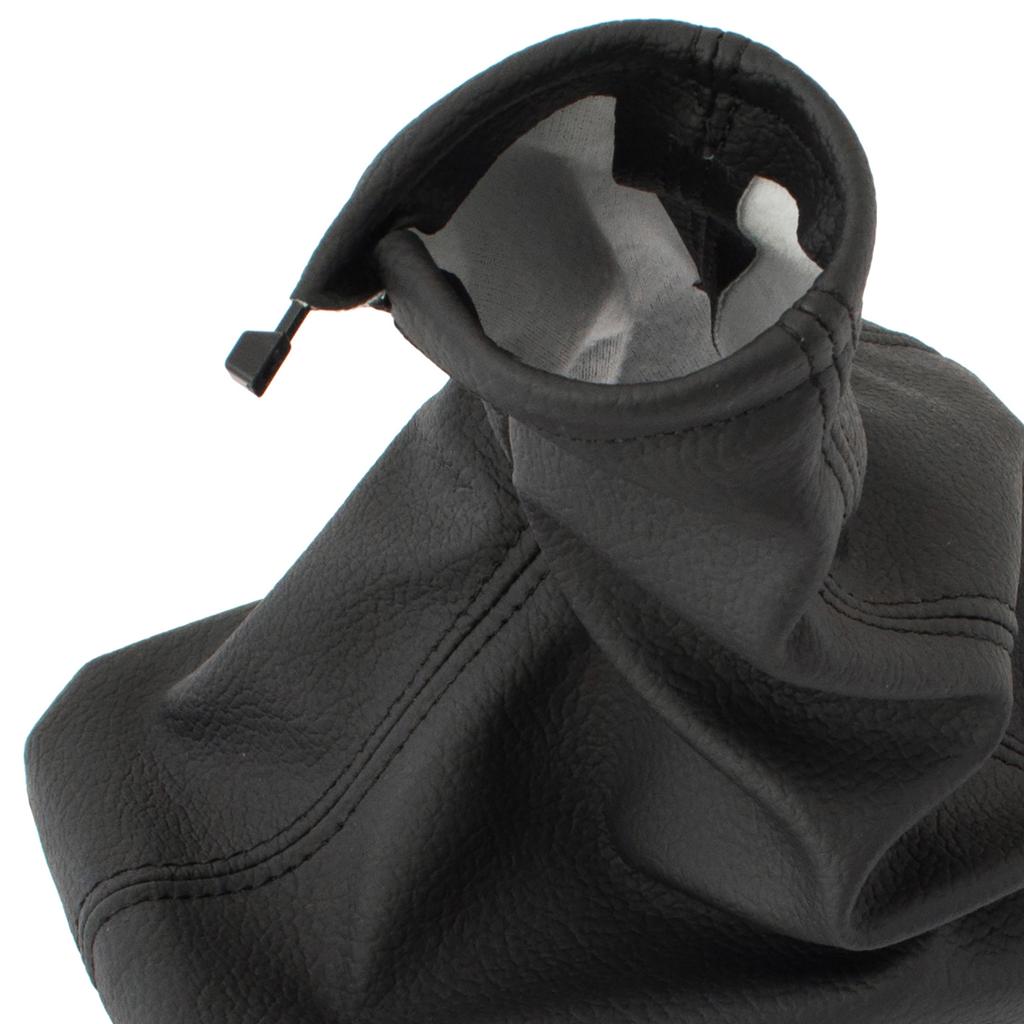 Opel Corsa C 2000- Gear Shift Knob Black 5-Speed & Gear Shift Lever Boot & Handbrake Boot & Frame Black 3 pcs Set