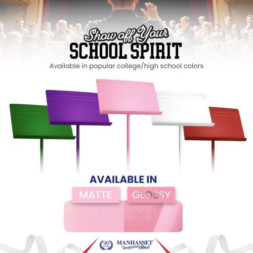 Manhasset Music Stand M48MPK Symphony Model (Symphony Stand) Color: Matte Pink 4801MPK