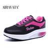 Lady Fashion Fitness Shoes Sport Breathable Shake Shoes Women Mesh Shoes Casual Platform Sneakers