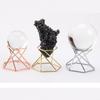 Globe Divination Magic Sphere Display Stand Collection Sphere Stone Base Crystal Ball Holder