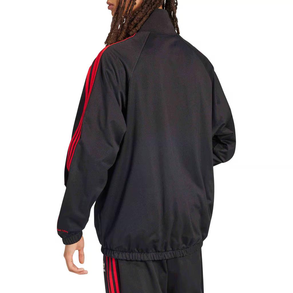 adidas X KoRn Трек Топ (FW24) Черный унисекс уличная одежда JG1341