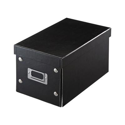 Коробка для хранения CD-дисков, Собранная, Ш165мм, Черная, FCD-MT3BKN
