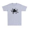 Octopus Silhouette Wildlife Sea Life Animal Lover Gift Unisexs Cotton TShirt