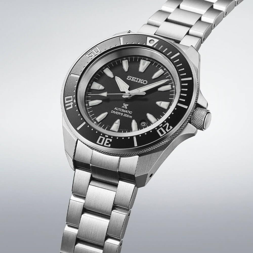 SEIKO SRPL13 Prospex or Men's Watch, Black/White, "Modern" "Classic"