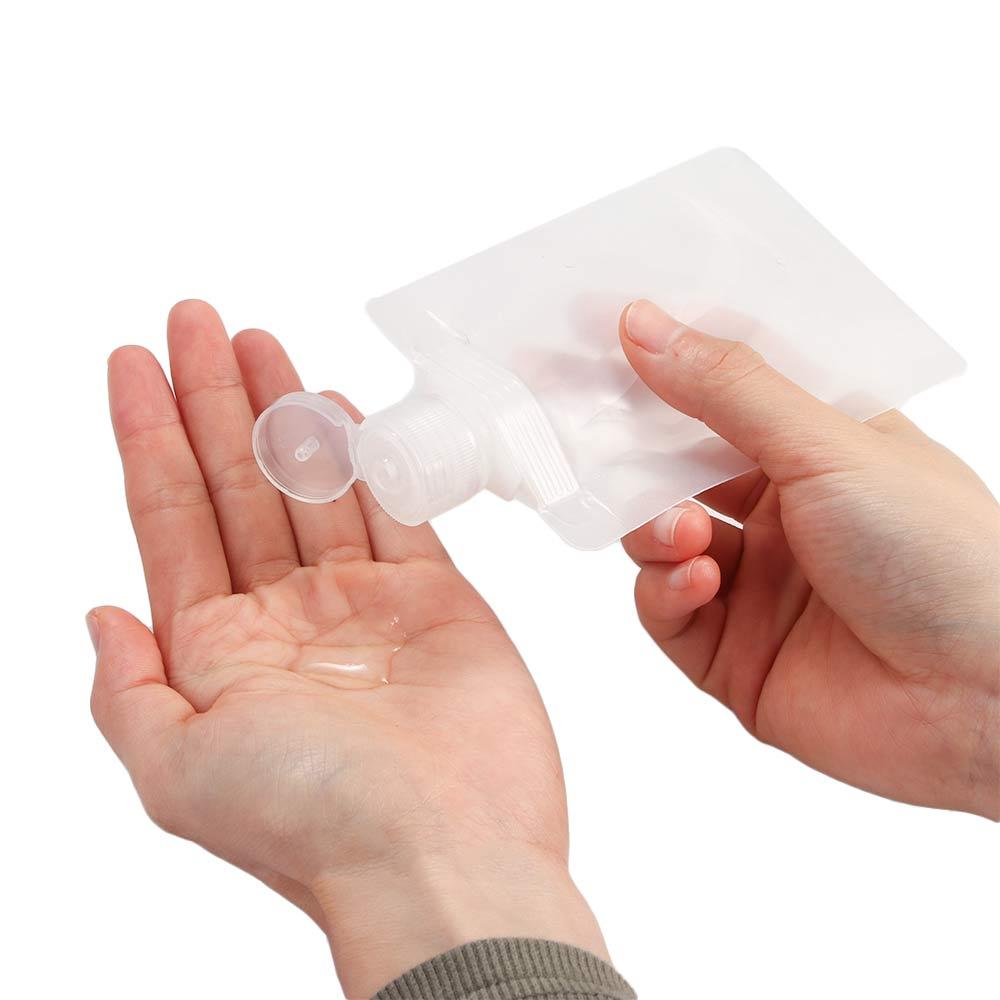 Многоразовые герметичные сжимаемые пакеты для хранения жидкости, косметические контейнеры, флаконы-спреи
