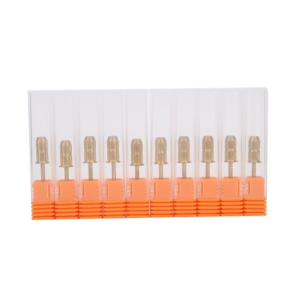 10pcs 2.35Mm Standard Shaft Nail Sanding Band Mandrel Salon Daily Nail Grinding Auxiliary