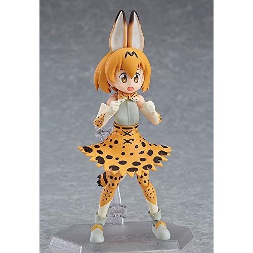 Figma Kemono Friends Сервал Немасштабная Окрашенная Подвижная Фигурка из АБС-пластика и ПВХ