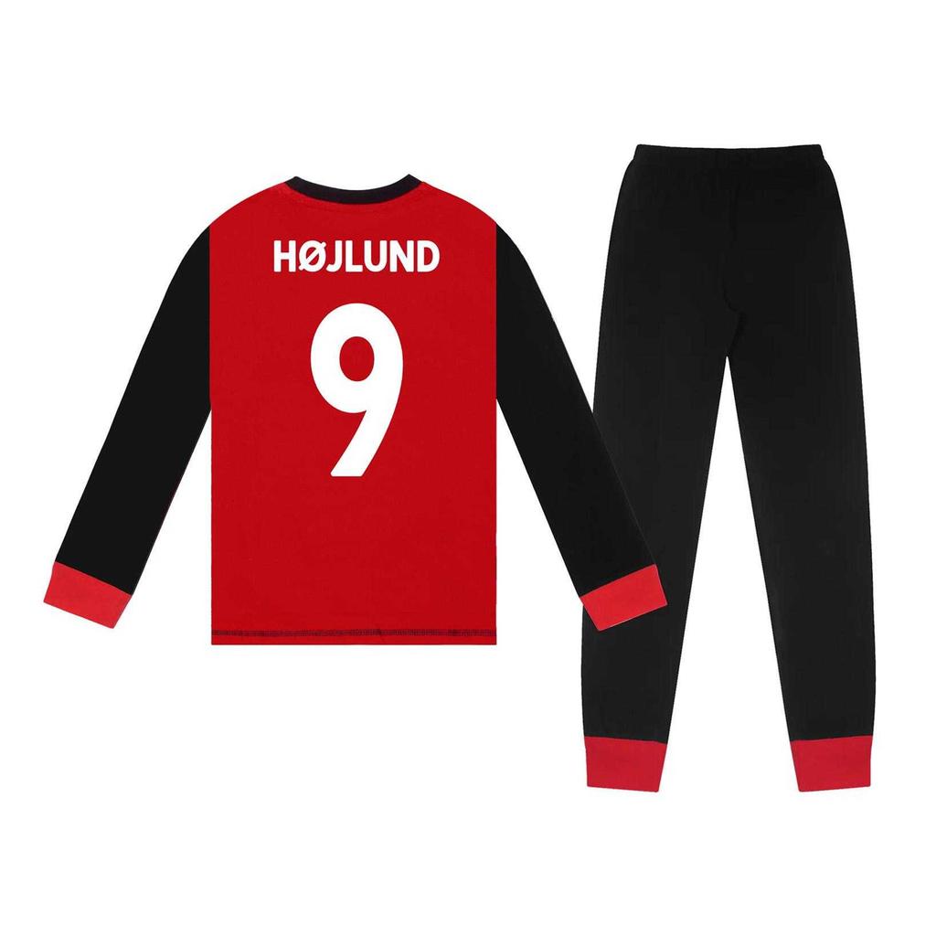 Manchester United FC Boys Rasmus Hojlund 9 Long Pyjama Set