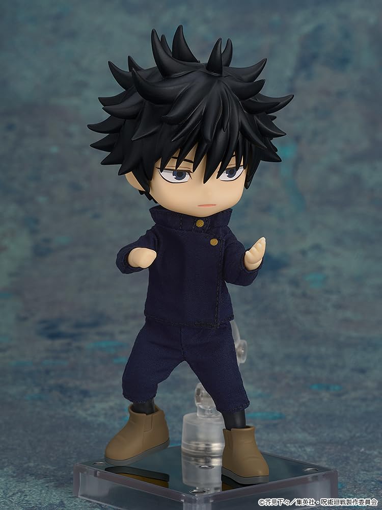 Good Smile Company Кукла-Нендороид Jujutsu Kaisen Мегуми Фусигуро и Пластиковая Покрашенная Подвижная Фигурка Без Масштаба Ткань, Магнит,