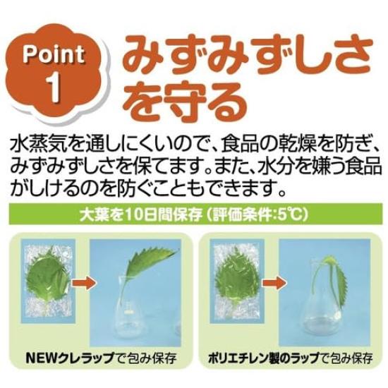 Новый Klewrap НОВЫЙ Klewrap Мини 22см х 20м х 6 штук Поставляется с оригинальными карманными салфетками