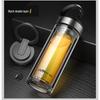 FUGUANG Double-Layer Borosilicate Glass Portable Tea Cup