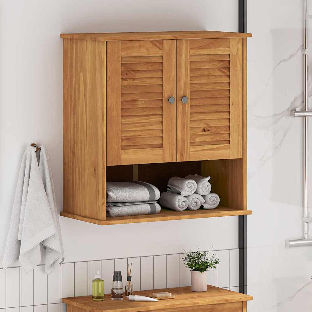 VIGO Bathroom Cabinet in Brown and Honey Brown 67.5 x 34 x 71.5 cm
