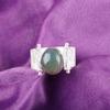 Natural Moss Agate Gemstone 925 Sterling Silver Jewelry Handmade Ring For Women RR-22-28