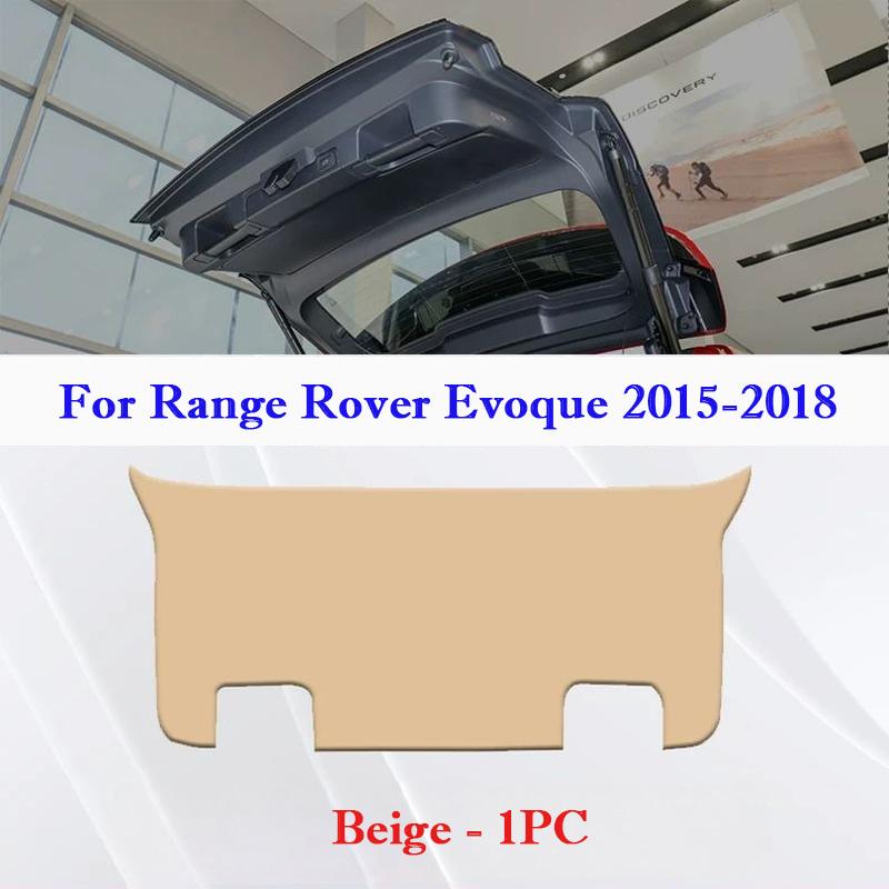 Для Land Rover Range Rover Evoque L 2015-2026 Кожаная противоударная накладка на дверь багажника автомобиля Защитный коврик для задней двери Внутренний вкладыш в багажник