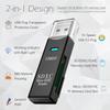 USB 3.0 Устройство для чтения карт Micro SD 5 Гбит/с 2-в-1 Устройство для чтения карт SD для SDXC SDHC MMC