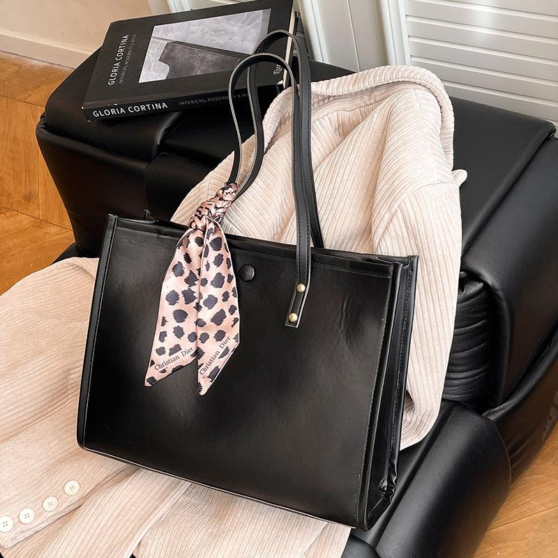 Вместительная ретро-сумка-тоут для поездок на работу в стиле хай-энд, элегантная и модная, на одно плечо