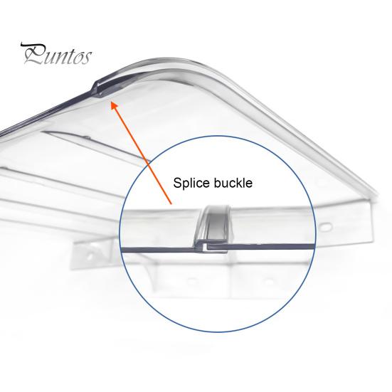 Невидимый тент для входной двери Защита от дождя и снега, солнца, навес для окна, патио, веранда, балкон, карниз, кровля, навес для защиты от дождя