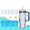 3 Size Hollow Cylinder Ice Cubes Making Mold Quick Demoulding Ice Maker for DIY Ice Drinking