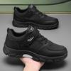 2025 Autumn New Men's Walking Shoes Fashion Trend Velcro Sports Single Shoes Mountaineering Running Men's Shoes