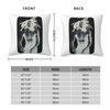 Revolt With The Ghost Of Bob Marley Square Pillowcase Polyester Linen Velvet Creative Decorative Pillow Case Bed Cushion Cover