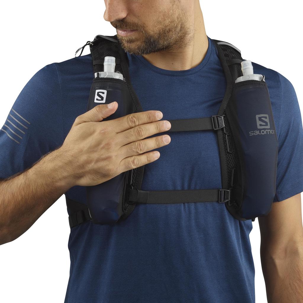 Гидратационный рюкзак Salomon AGILE 6 SET, черный