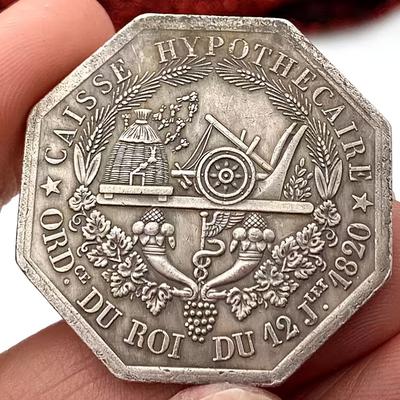 Винтажная бронзовая медная монета — коллекционный реквизит для фокусов и памятные поделки, уникальная идея для подарка