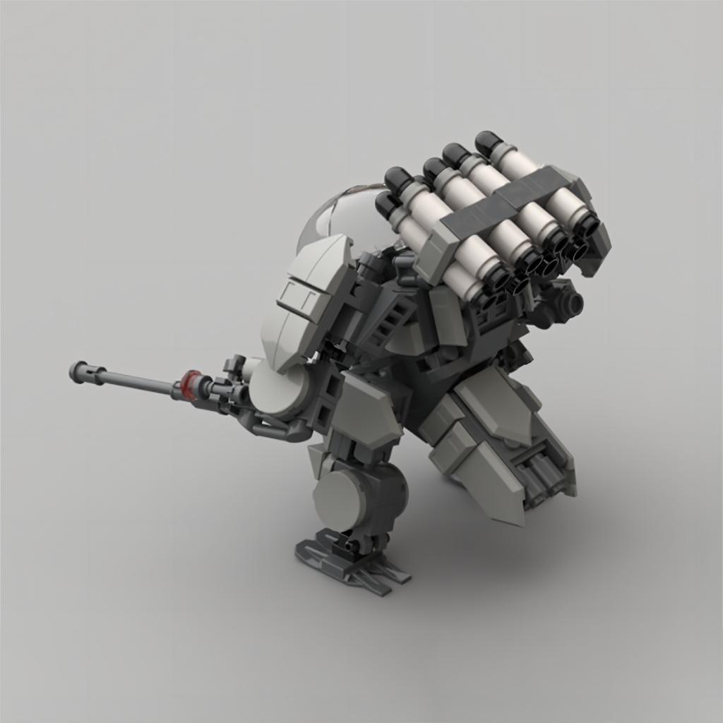 AF-03 Боевая машина Механический робот Сборочный комплект Сборочный игрушечный набор MOC Сборка Детский подарок на день рождения