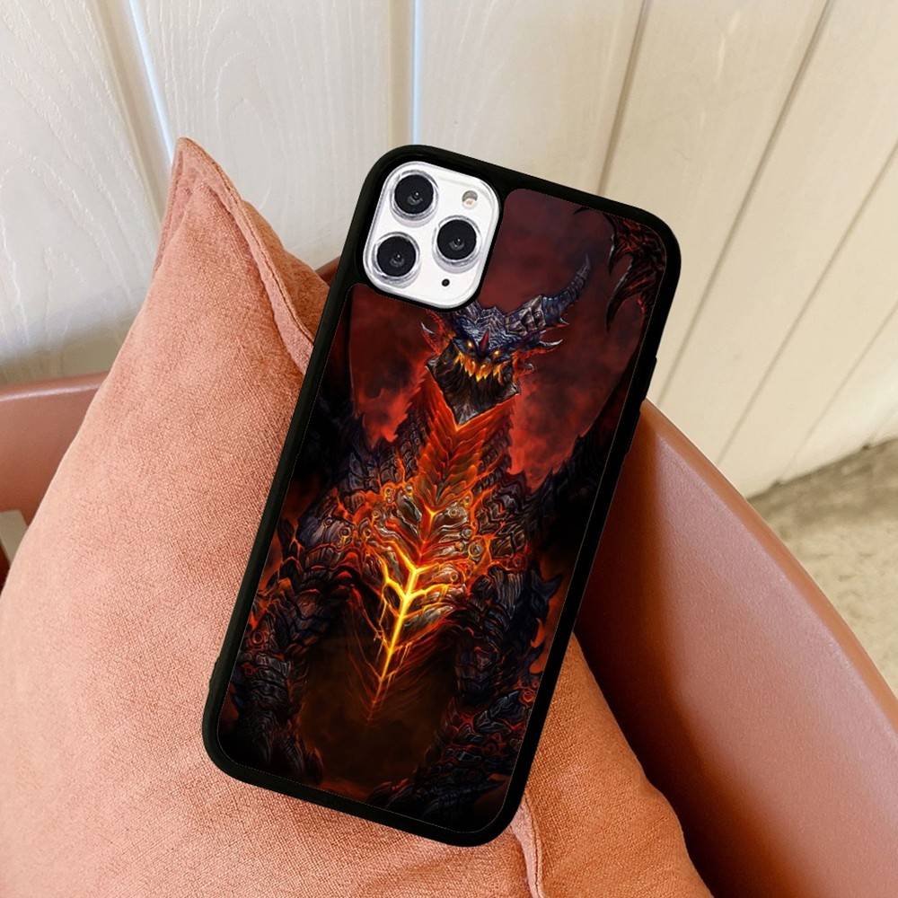 Игровой чехол W-Warcrafts Of The W-World для iPhone 17 16 15 14 13 12 11 Pro Max Plus, противоударная задняя крышка из ПК+ТПУ