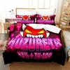 Комплект постельного белья Angry Geometry Dash Single Twin Full Queen King Size Комплект постельного белья Aldult Kid Bedroom Duvetcover Sets 3D Print Kawaii