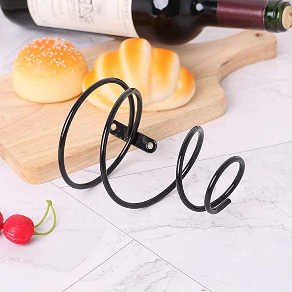 Iron Wall Wine Bottle Rack Holder Wall Mounted Wine Racks Firm Wine Display Stand