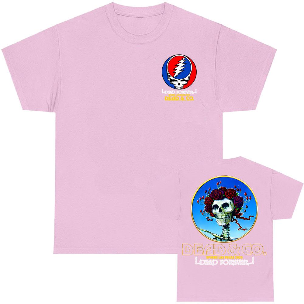 Bertha Dead Forever Sphere 2025 Tee Las Vegas DEAD COMPANY Tshirt Cotton Oneck UnisexWomen Tshirts Rock Band Graphic T Shirt