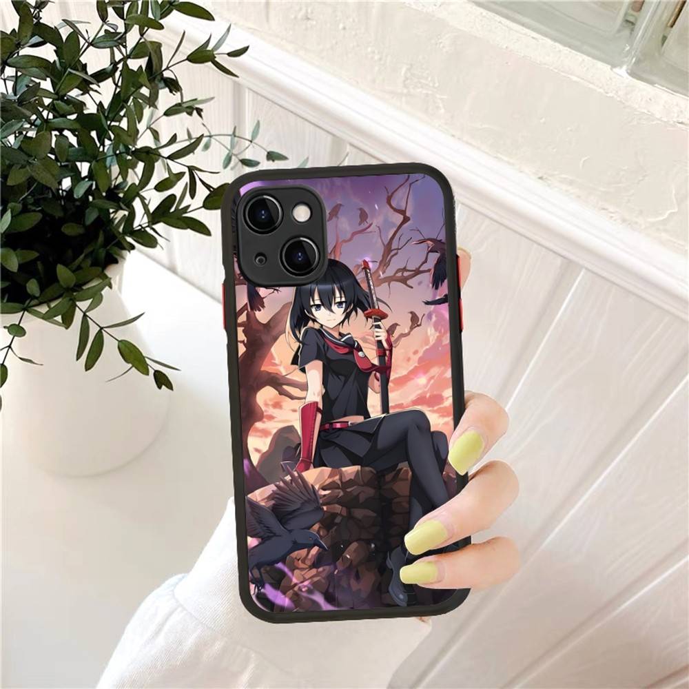 Anime Akame Ga Kill! Phone Case for iPhone 14 11 12 13 Mini Pro Max 8 7 Plus X XR XS MAX Translucent Matte Cover