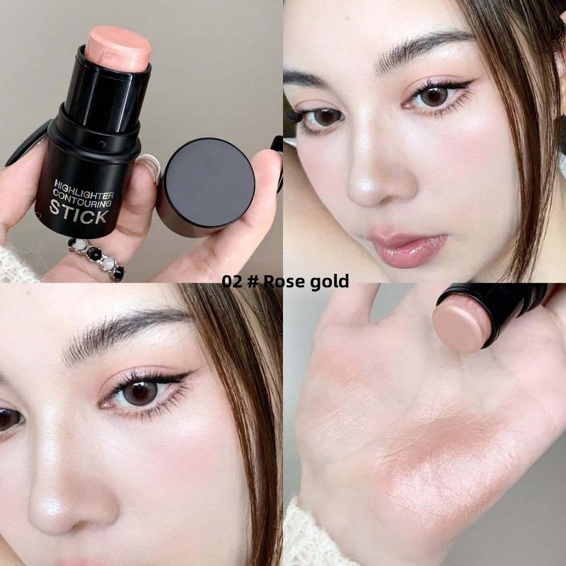 Глянцевый контурный карандаш Water Light Stick Fine Sparkle Brightening Skin Tone Shadow Blush No Makeup Smudge Makeup