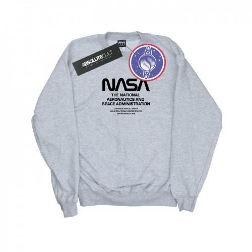 NASA Mens Worm Blurb Sweatshirt
