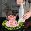 Save Time Meatball Filler Easy To Clean Durable 2-in-1 Portable Manual Sausage Meatball Filling Tool