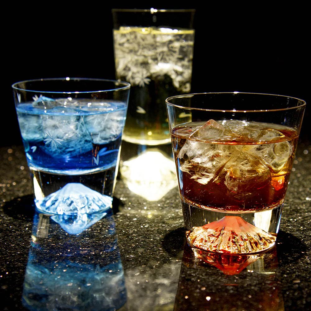 Гора Тадзима-Стекло. Стакан для виски Fuji TG15-015-R