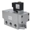 Electric Solenoid Valve G1 2in 2 Position 5 Way Single Control Directional Valve K25DH‑15DC24V