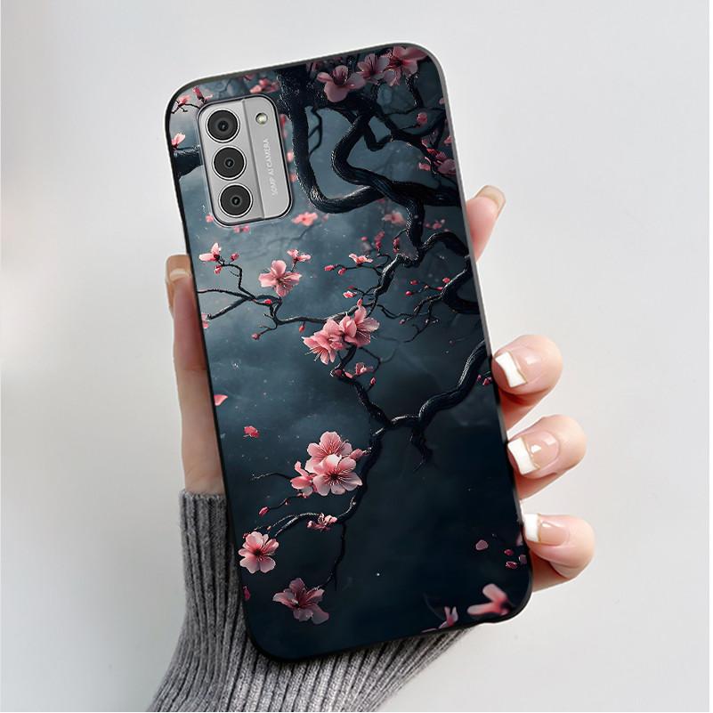 Для Nokia G42 Чехол Роскошный Цветок Бабочка Силиконовый Мягкий ТПУ Задняя Крышка для Nokia G42 G310 NokiaG42 G 310 NokiaG310 5G 2023 Чехол