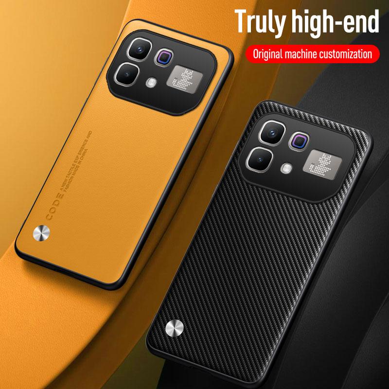 EUCAGR Роскошный ПУ Кожаный Для Infinix Note 60 Pro Силиконовый Ударопрочный Чехол Для Телефона Задняя Крышка Для Infinix Note 60Pro Бампер Fundas