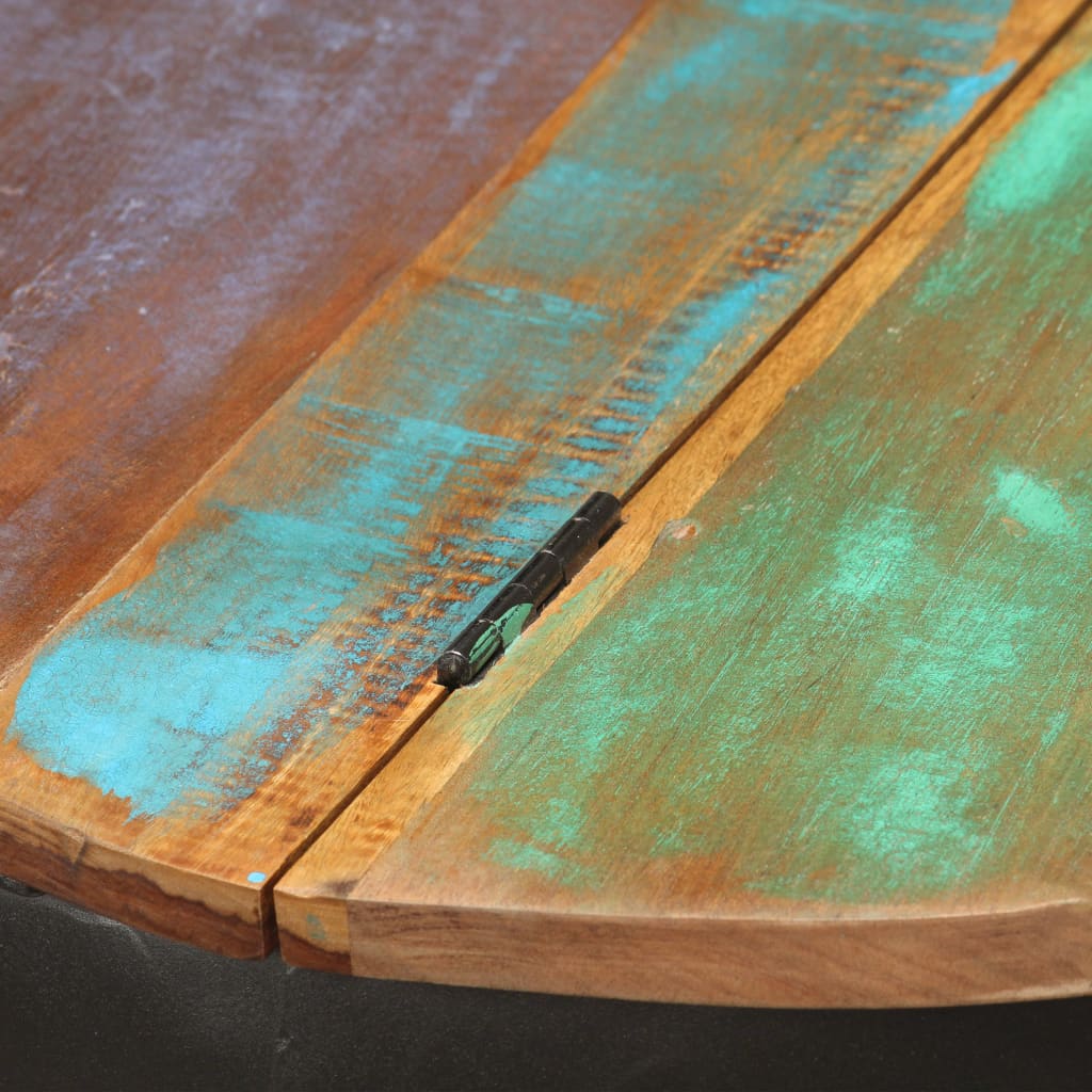 Coffee Table 53 x 43 cm Solid Reclaimed Wood