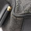 Used GUCCI GG pattern Shoulder Bag 92732 canvas leather Black Used Women