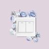 Leaf Green Plant Switch Wall Sticker PVC Removable Wide Application DIY Flower Leaf Switch Wall Sticker Home Decoration Decal